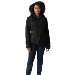 INC International Concepts Jacket Glamorous Faux Fur Coat Extra Large